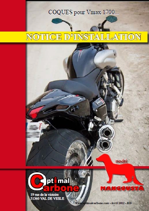 coque Vmax 1700 RAPTOR notice
